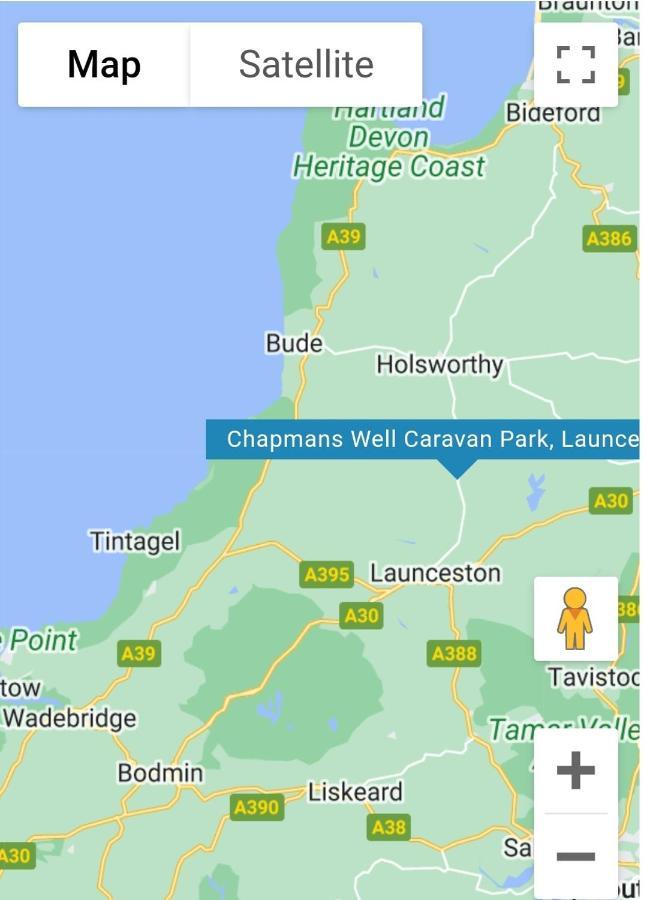 Cornwall Cornwall-Chapmanswell Caravan Holiday Park A30 B&B Bed And Breakfast #41 Launceston Exterior photo